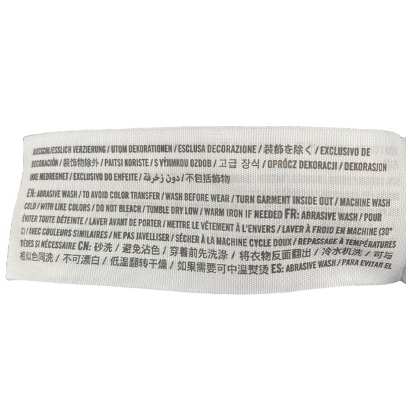 Abercrombie & Fitch Ultra High Rise Super Skinny Ankle Jeans Tie Front Raw Hems - Picture 8 of 8